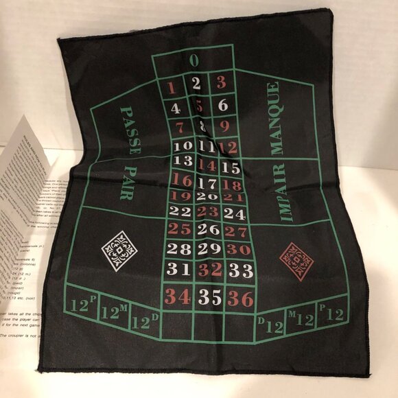 Tabletop Roulet Game Complete Vintage in Case - Picture 7 of 14